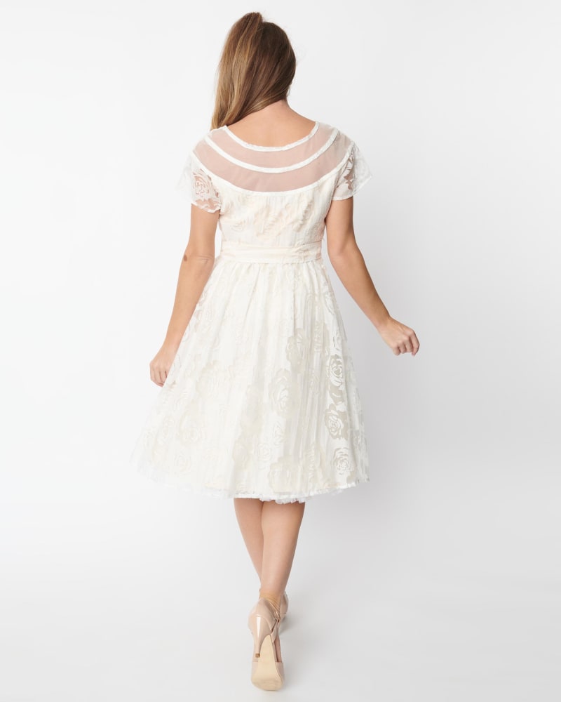 Unique vintage wedding dress top